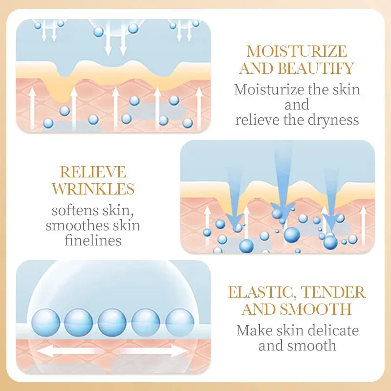 10 Piece Collagen Face Mask For Firming Moisturizing Repairing And Brightening Skin