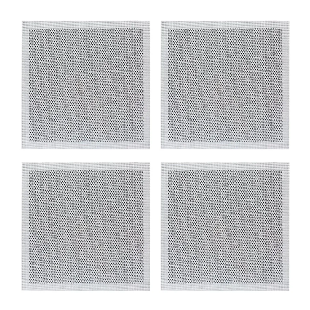 4 Drywall Repair Patch Self Adhesive 4"X4" Fix Wall Hole Ceiling Damage Aluminum