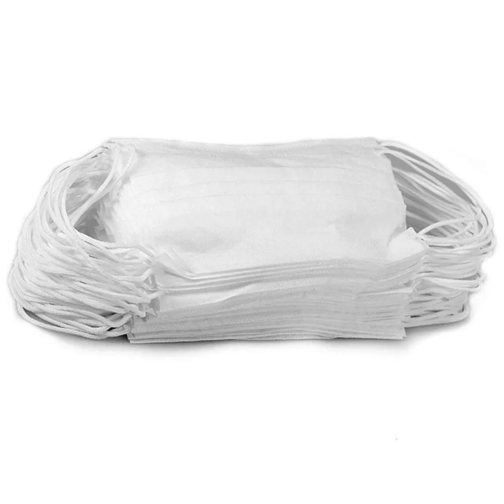 40 Disposable Face Mask Earloop Anti-Dust Mouth Cover Filter Medical Dental Nail