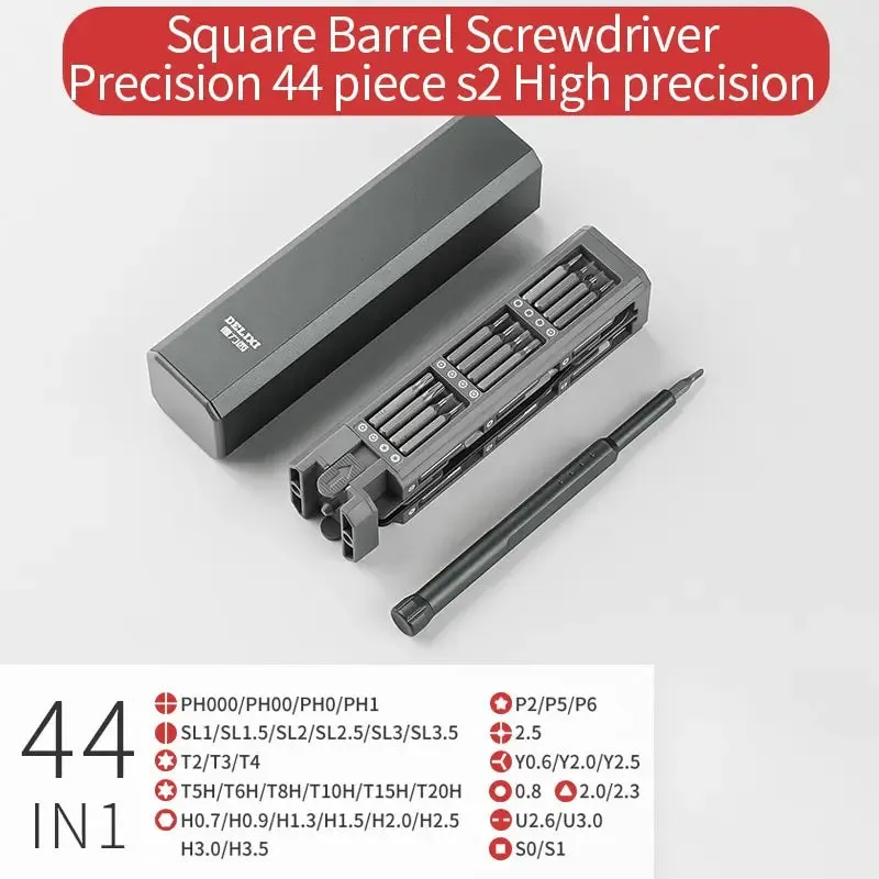 44 Piece Precision Screwdriver Kit for Smart Home Pc and Phone Repair