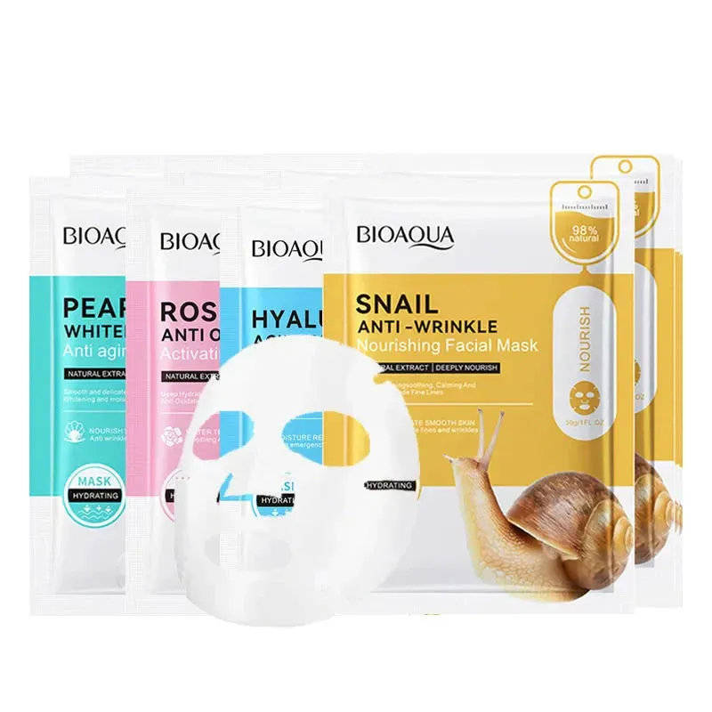 5 / 10 Piece Hydrating Hyaluronic Acid Face Masks