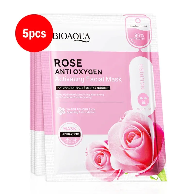 5 / 10 Piece Hydrating Hyaluronic Acid Face Masks