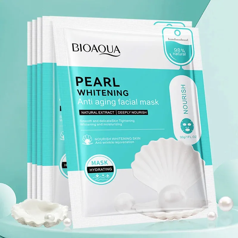 5 / 10 Piece Hydrating Hyaluronic Acid Face Masks