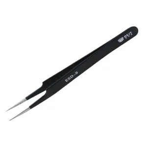 Anti-static Stainless Steel Tweezers for Precision Esd - Best Bst 09