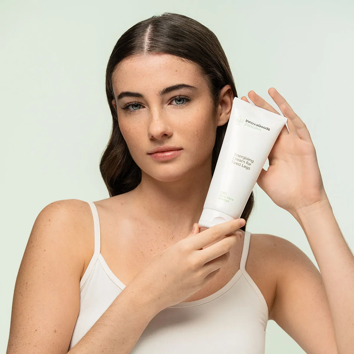 Energising Cream For Tired Legs Cbd Zencalm 200 Ml