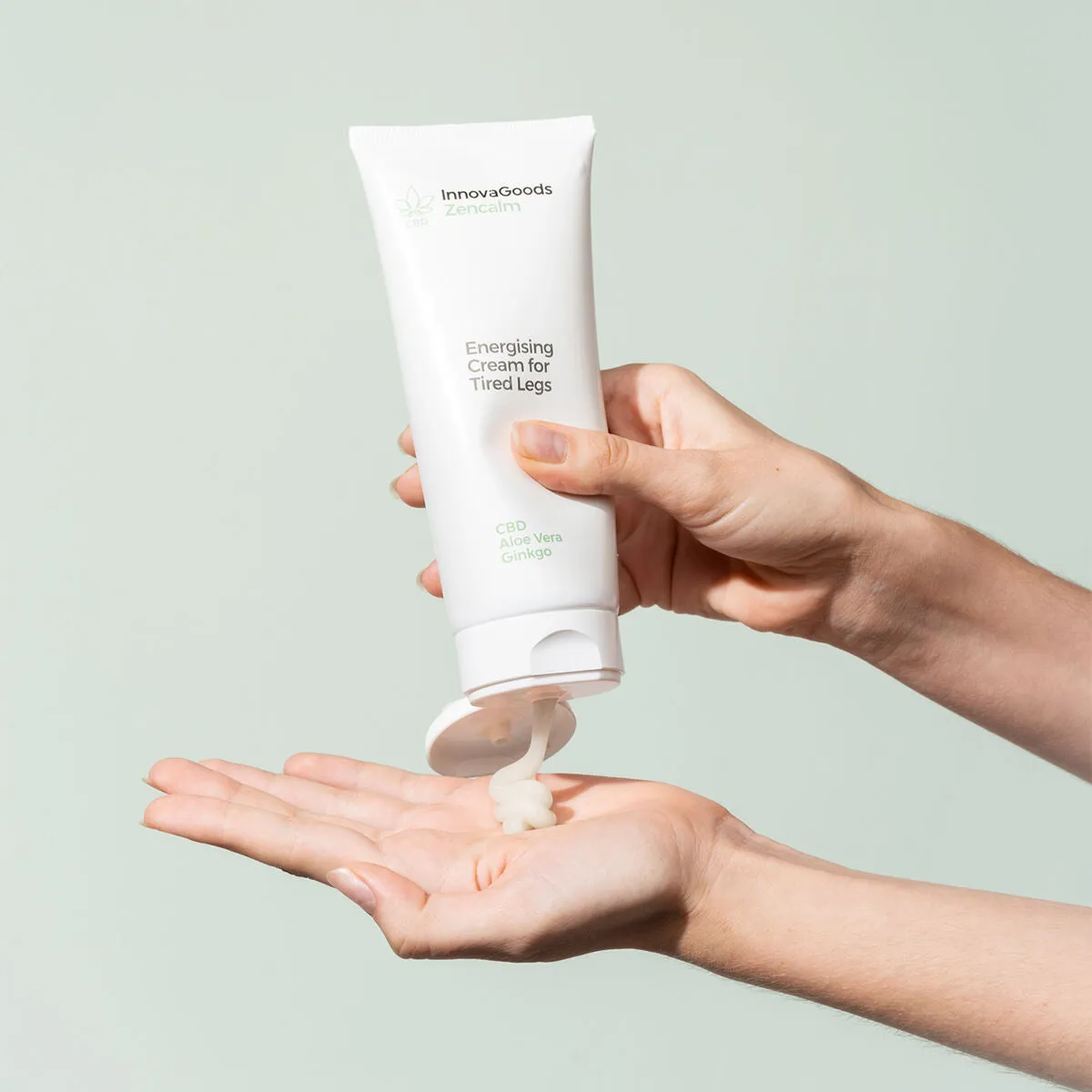 Energising Cream For Tired Legs Cbd Zencalm 200 Ml