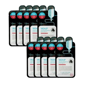 [Expiring soon] [MEDIHEAL] W.H.P White Hydrating Black Mask EX *10ea