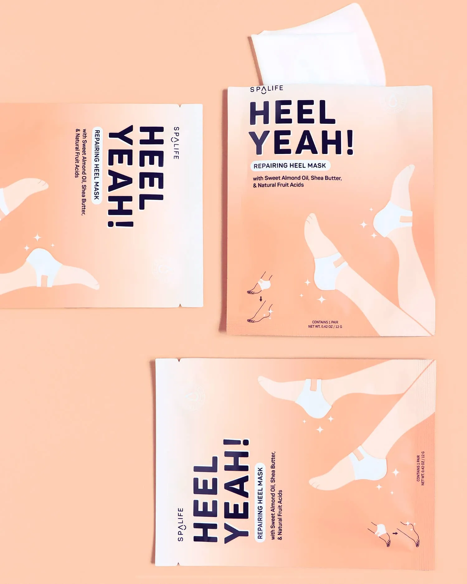 Heel Yeah! Repairing Heel Mask - 1 Pair