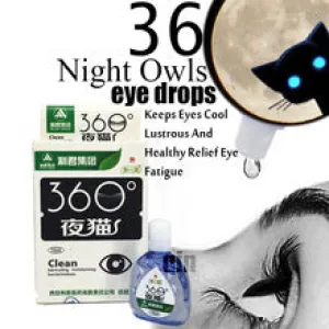 ophax 2pcs Night Owls refreshing drops keeps lustrous healthy relief fatigue eye