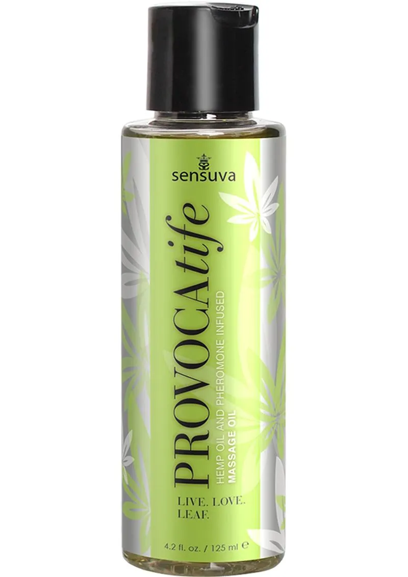 Provocatife Hemp Oil and Pheromone Infused Massage Oil