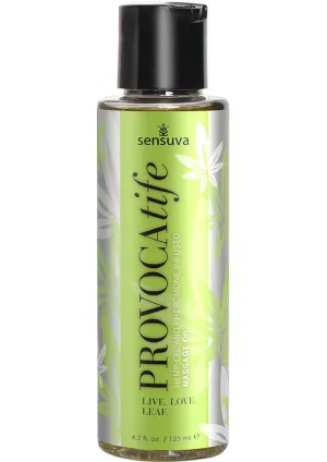 Provocatife Hemp Oil and Pheromone Infused Massage Oil