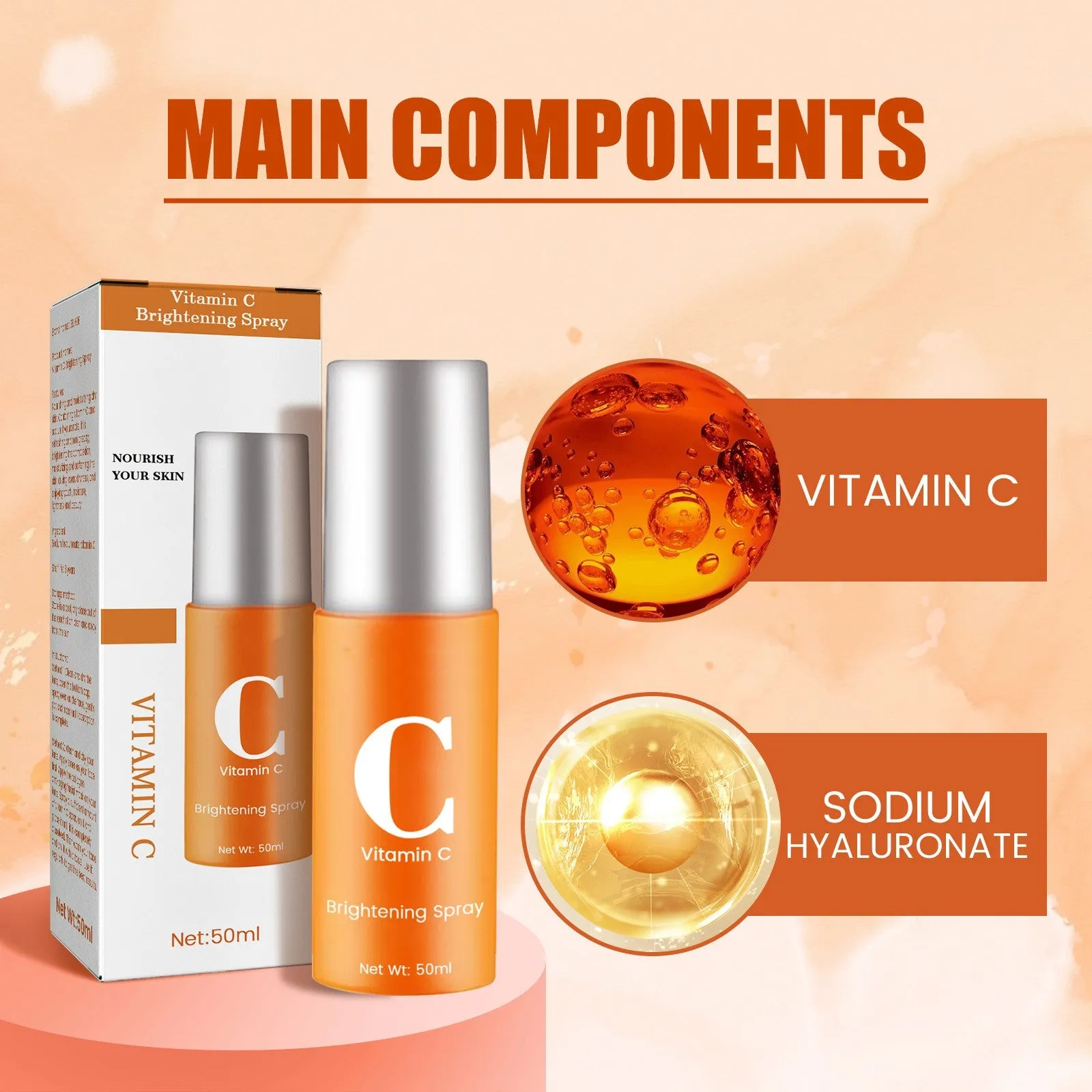 Vitamin C Hydrating Face Spray – Refreshing & Moisturizing Mist for Radiant Skin